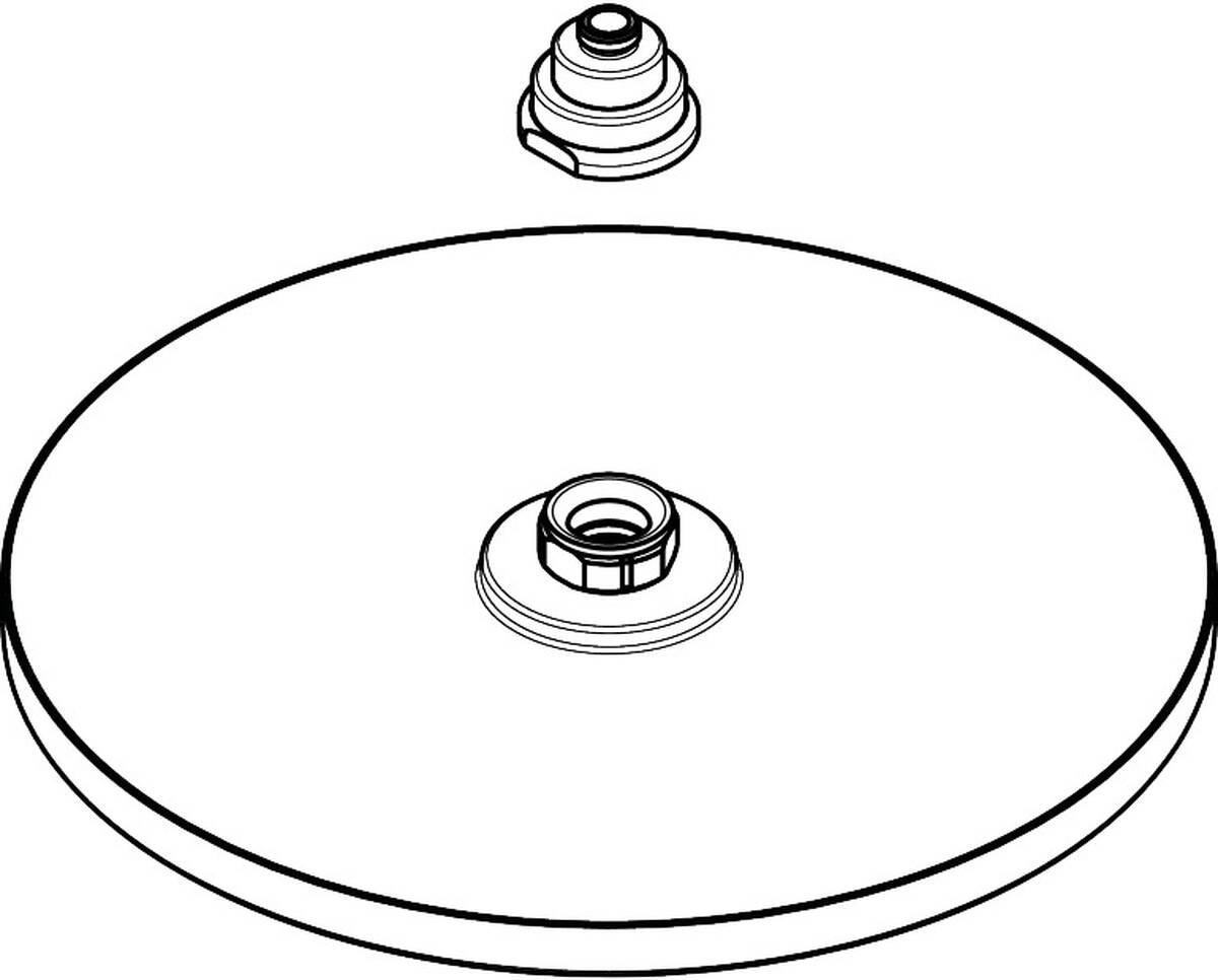 HANSGROHE Kopfbrause Ø 240 mm #98855000 - Chrom