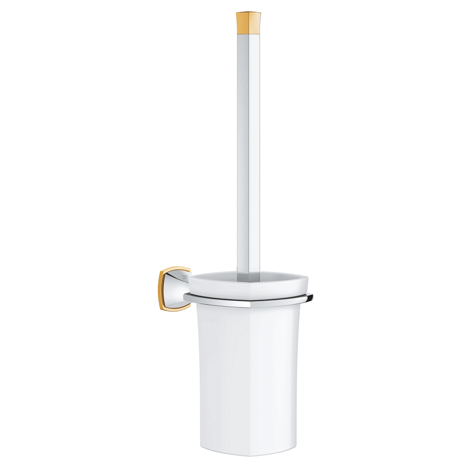 GROHE Grandera Toilettenbürstengarnitur #40946IG0 - chrom/gold