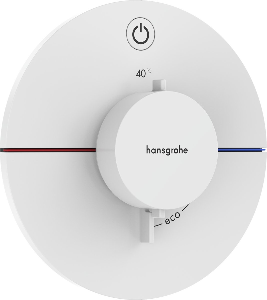 HANSGROHE ShowerSelect Comfort S Thermostat Unterputz für 1 Verbraucher #15553700 - Mattweiß