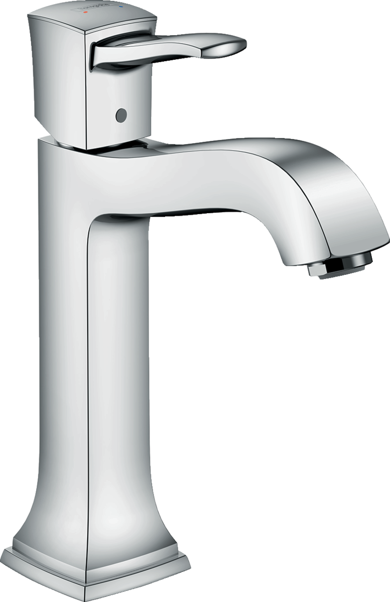 HANSGROHE Metropol Classic Einhebel-Waschtischmischer 160 mit Hebelgriff für Aufsatzwaschtische mit Zugstangen-Ablaufgarnitur #31302000