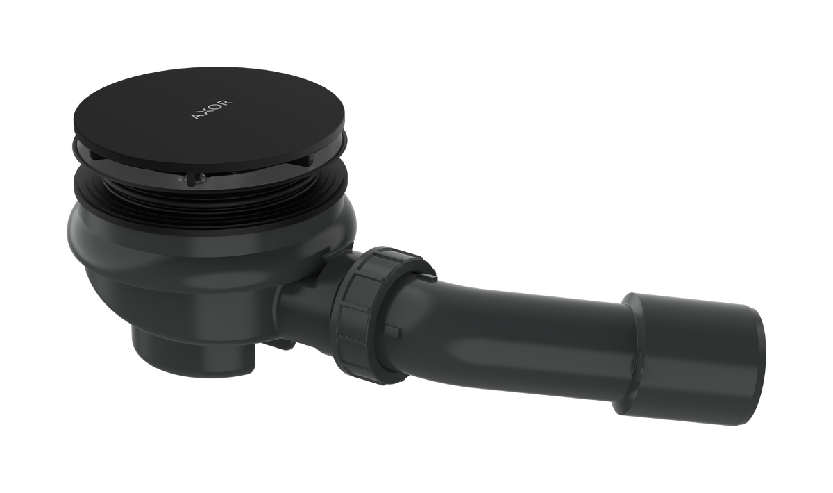 HANSGROHE AXOR Staro Komplettset Ablaufgarnitur für Duschwanne #42542670 - Mattschwarz