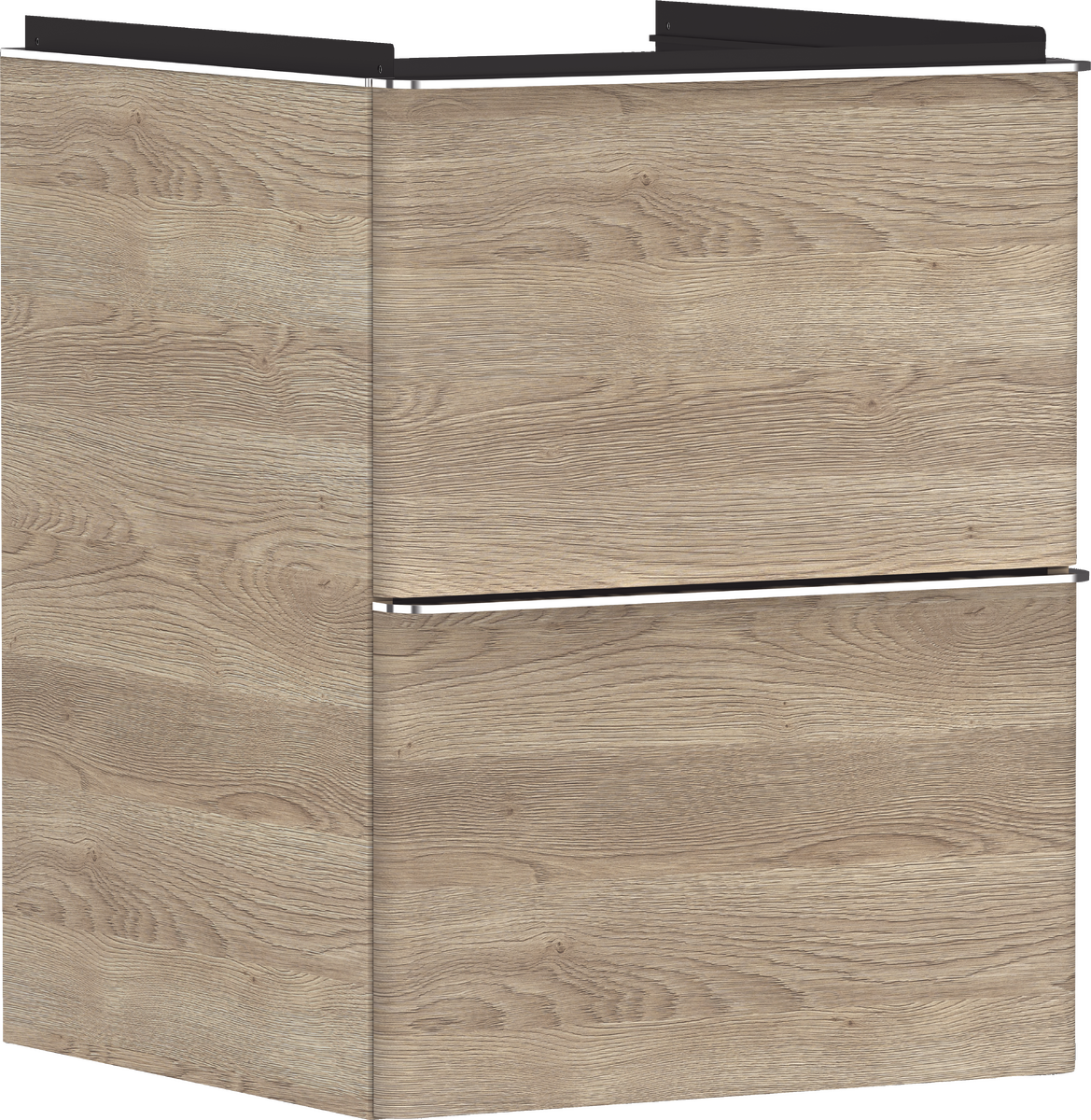 HANSGROHE Xelu Q Waschtischunterschrank Eiche Natur 480/475 mit 2 Schubkästen für Handwaschbecken #54021000 - Eiche Natur