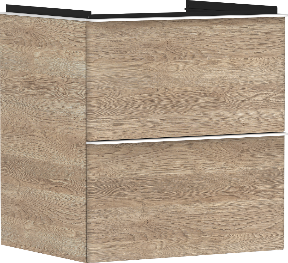 HANSGROHE Xelu Q Waschtischunterschrank Eiche Natur 580/475 mit 2 Schubkästen für Waschtisch #54025700 - Eiche Natur