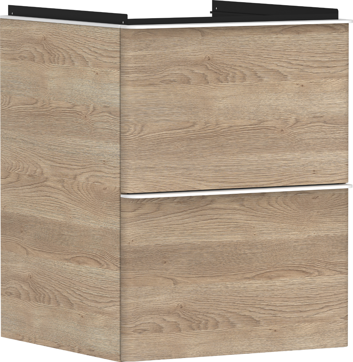 HANSGROHE Xelu Q Waschtischunterschrank Eiche Natur 480/475 mit 2 Schubkästen für Handwaschbecken #54021700 - Eiche Natur