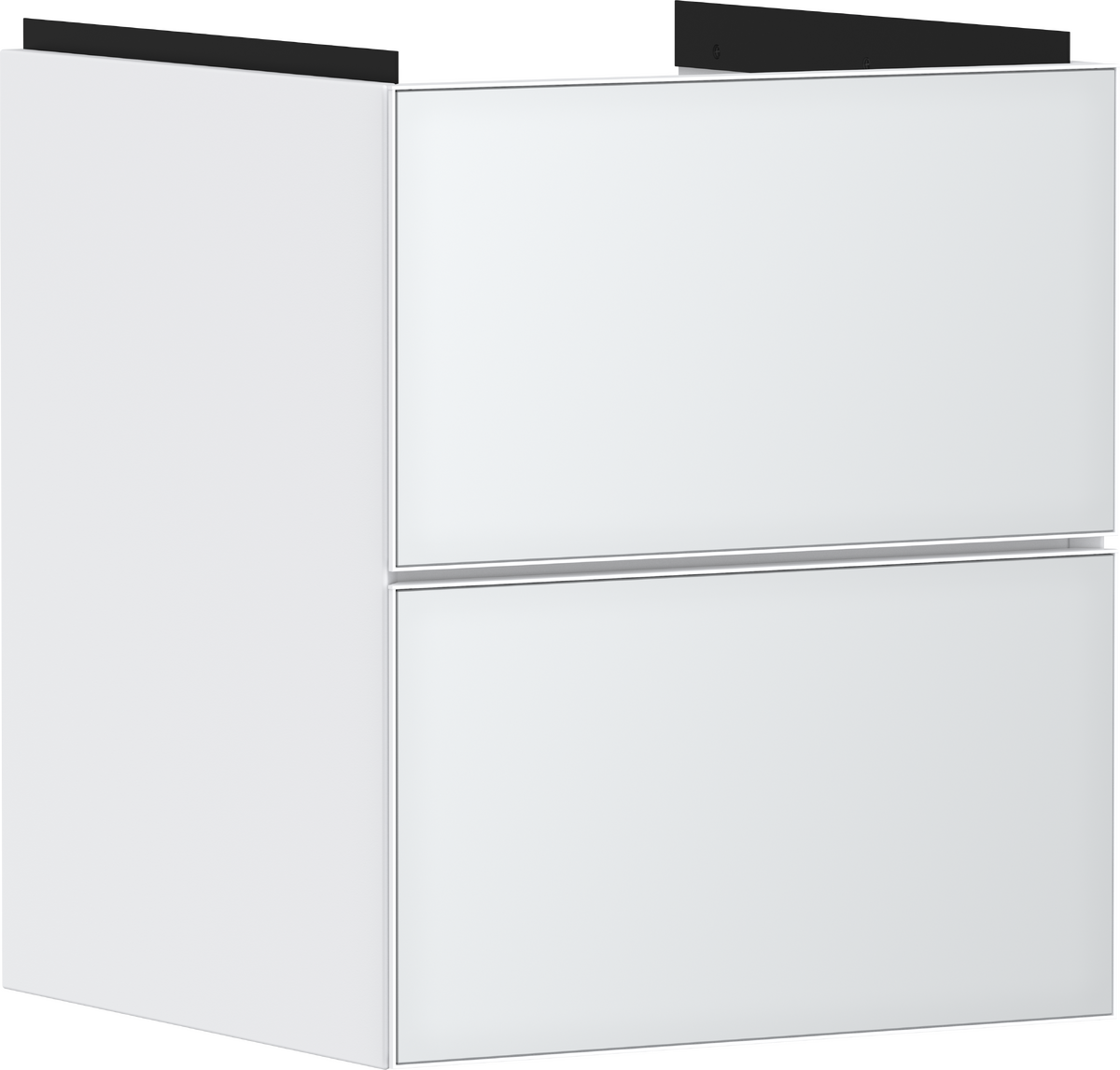 HANSGROHE Xevolos E Waschtischunterschrank Mattweiß 480/475 mit 2 Schubkästen für Handwaschbecken #54172320 - Mattweiß