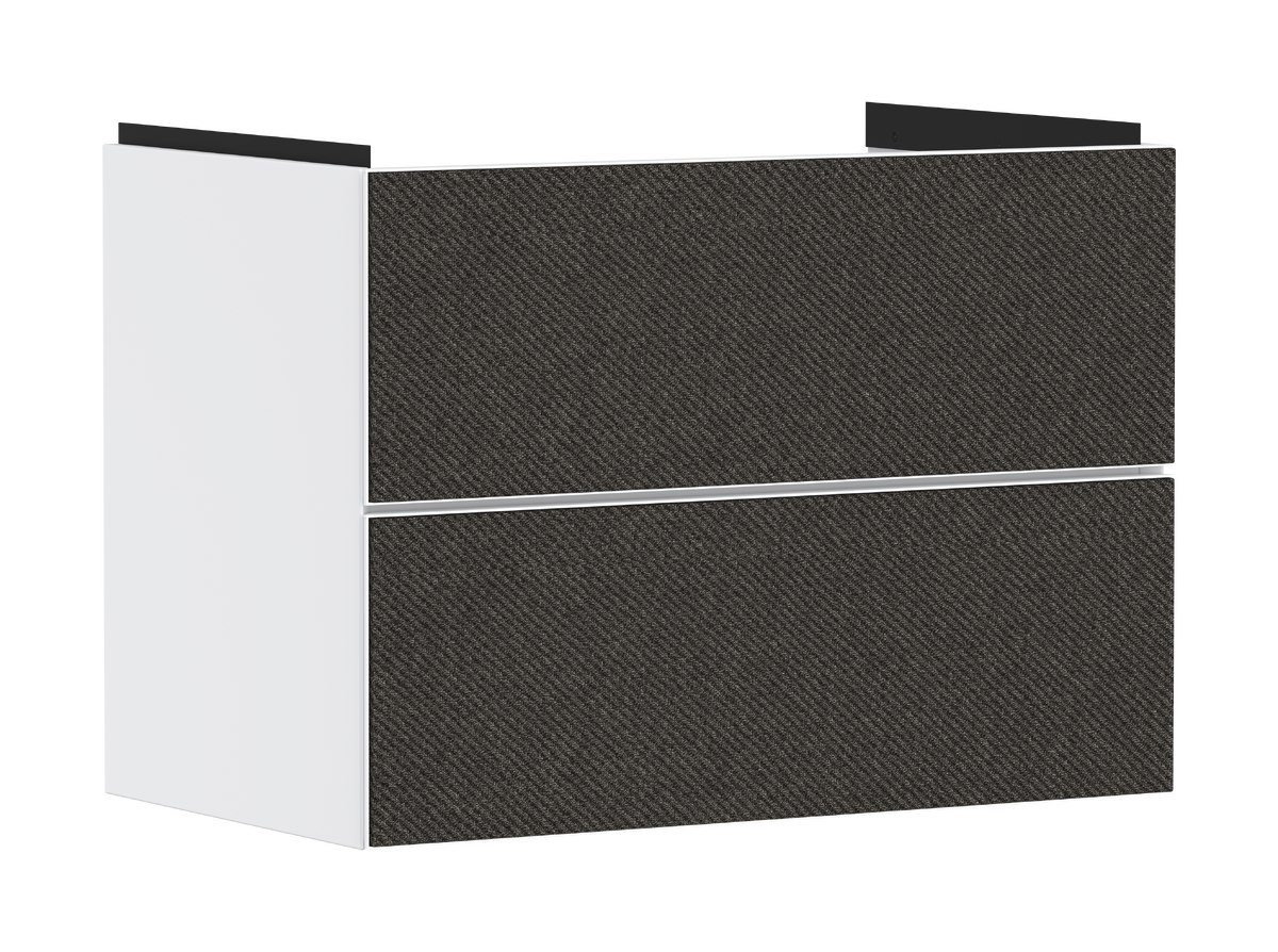HANSGROHE Xevolos E Waschtischunterschrank Mattweiß 780/475 mit 2 Schubkästen für Waschtisch #54178660 - Mattweiß