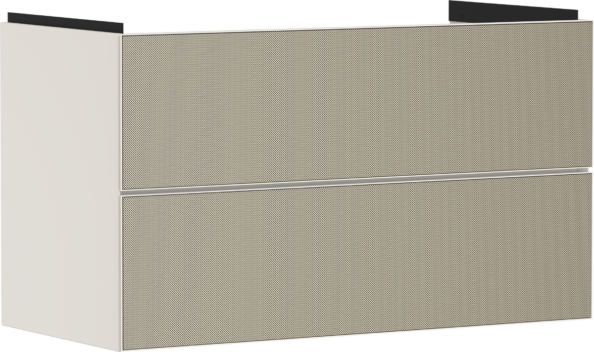 HANSGROHE Xevolos E Waschtischunterschrank Sandbeige Matt 980/475 mit 2 Schubkästen für Waschtisch #54182390 - Sandbeige Matt