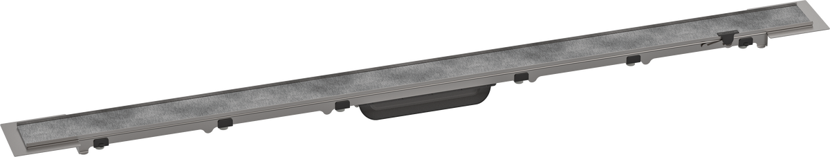 HANSGROHE RainDrain Rock Fertigset Duschrinne 1100 kürzbar und befliesbar #56033000