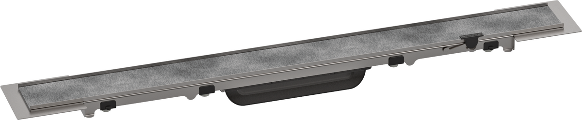 HANSGROHE RainDrain Rock Fertigset Duschrinne 700 kürzbar und befliesbar #56029000