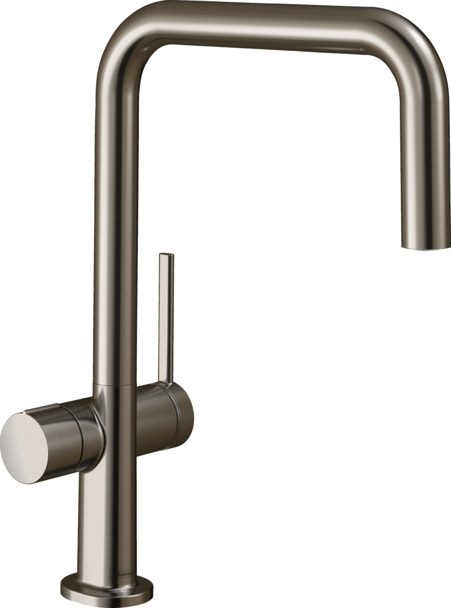 HANSGROHE Talis M54 Einhebel-Küchenmischer U 220, Geräteabsperrventil, 1jet #72807800 - Edelstahl Finish