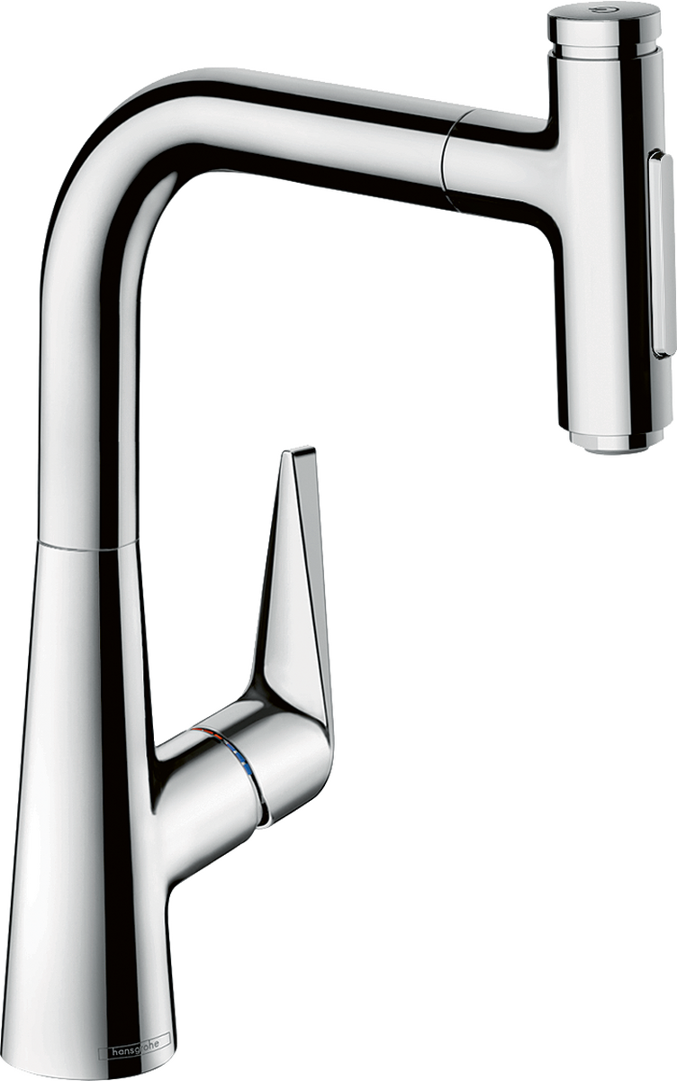 HANSGROHE Talis Select M51 Einhebel-Küchenmischer 220, Ausziehbrause, 2jet, sBox #73868000 - Chrom