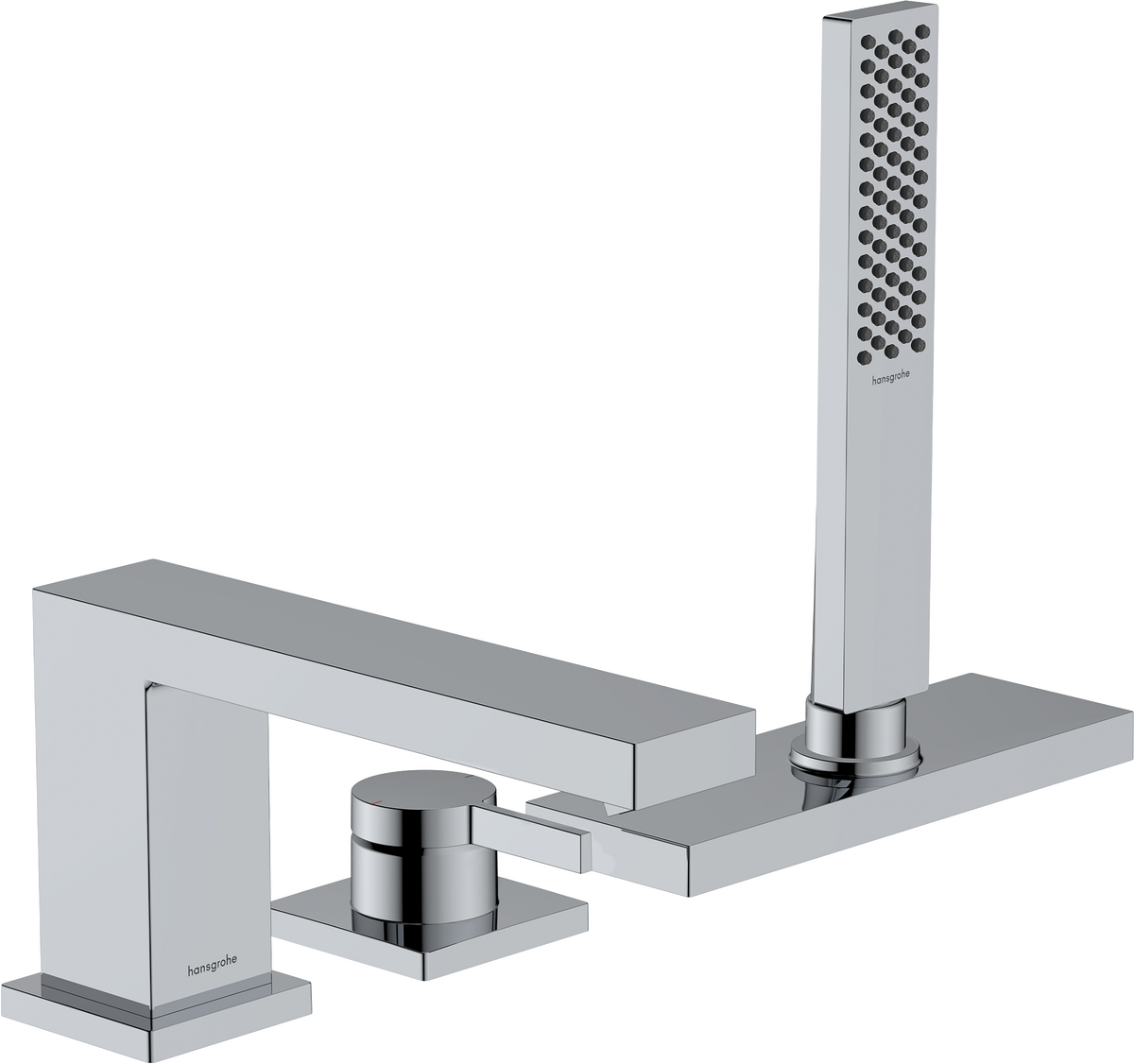 HANSGROHE Tecturis E 3-Loch Einhebel-Wannenrandmischer mit sBox #73443000 - Chrom