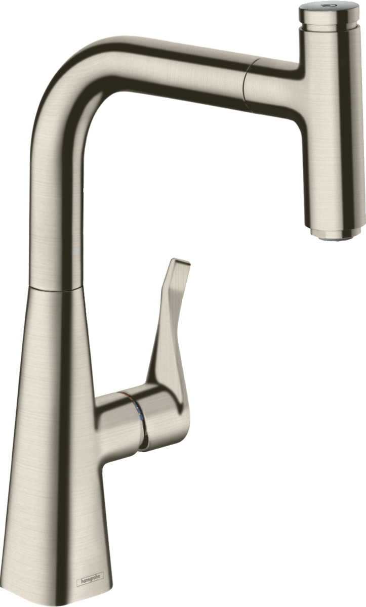 HANSGROHE Metris Select M71 Einhebel-Küchenmischer 240, Ausziehauslauf, 1jet, sBox #73802800