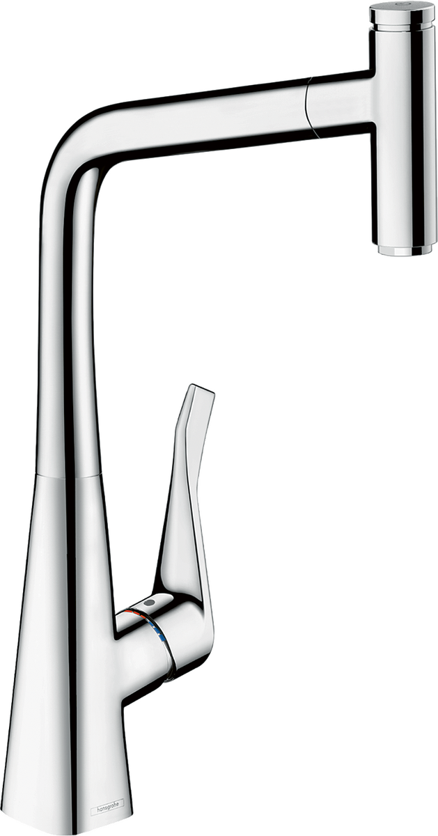 HANSGROHE Metris Select M71 Einhebel-Küchenmischer 320, Ausziehauslauf, 1jet, sBox #73803000