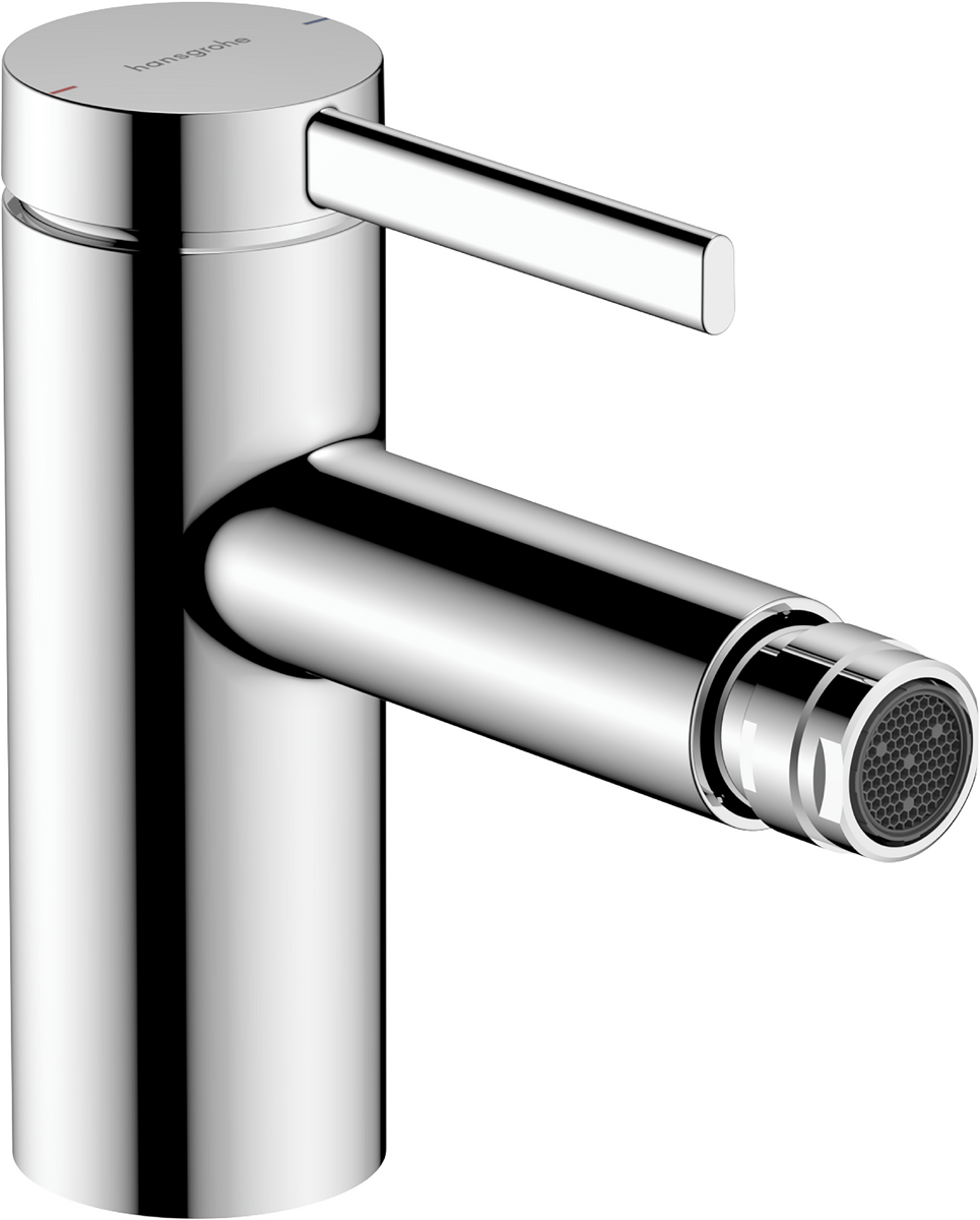 HANSGROHE Zesis S Einhebel-Bidetmischer mit Metall Zugstangen-Ablaufgarnitur #74201000 - Chrom