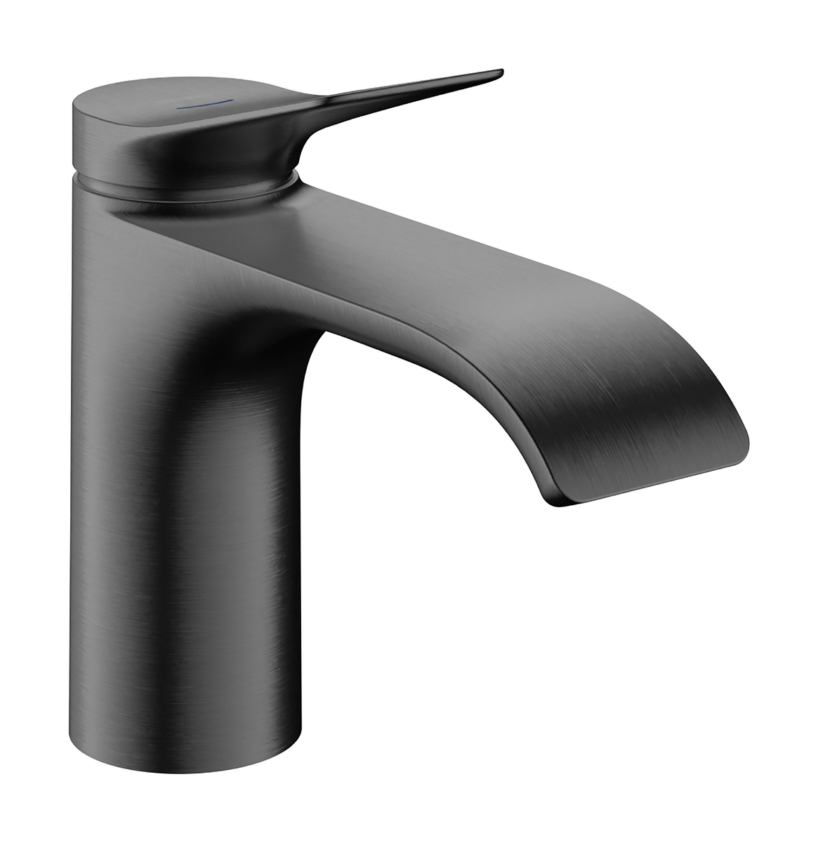 HANSGROHE Vivenis Standventil 80 mit Hebelgriff für Kaltwasser oder vorgemischtes Wasser ohne Ablaufgarnitur #75013340 - Brushed Black Chrome