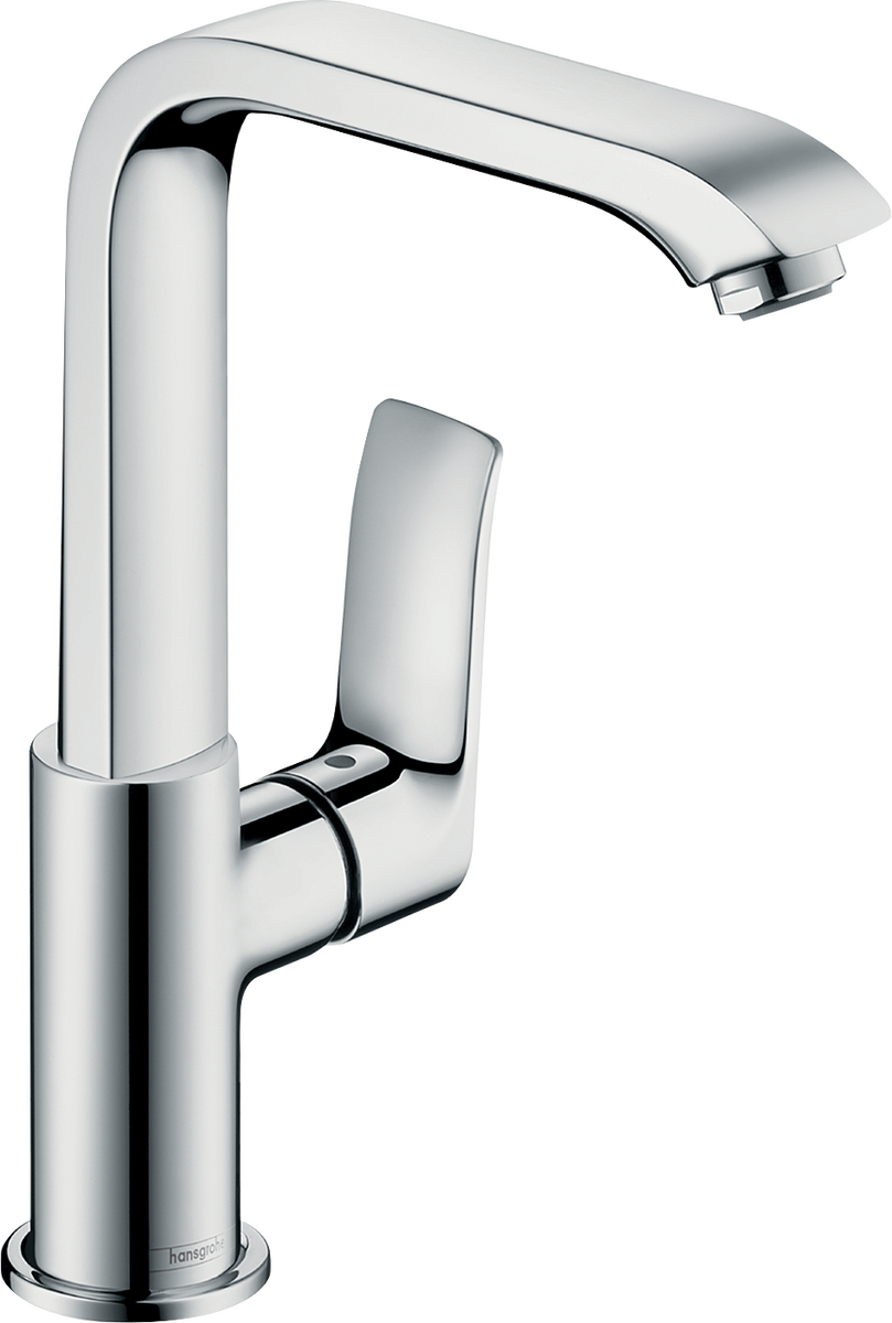 HANSGROHE Metris Einhebel-Waschtischmischer 230 mit Push-Open Ablaufgarnitur #31187000 - Chrom