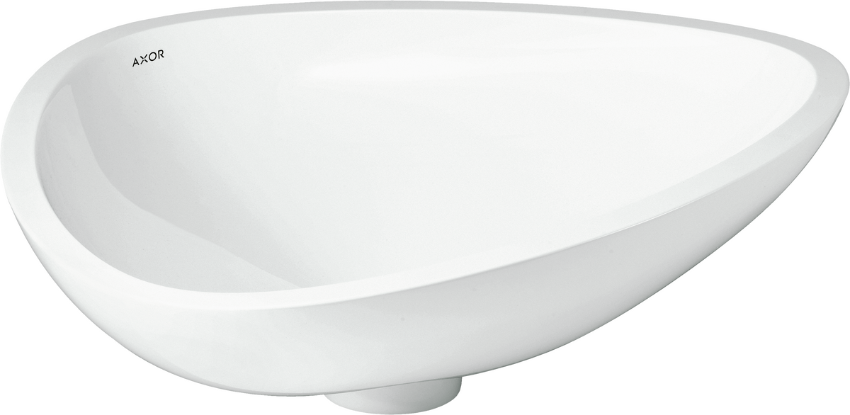 HANSGROHE AXOR Massaud Aufsatzwaschtisch 570/450 #42305000 - Weiß