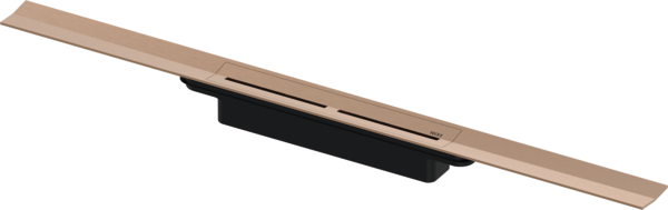 TECE TECEdrainprofile Duschprofil mit farbiger Oberfläche, Rotgold gebürstet, 900 mm #670903