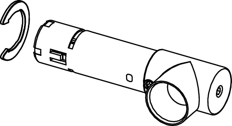 TECE TECE-Ersatzteil Beschlag rechts und Dämpfer für Sitz, Modell CLASSIC (ab 2021) #9820582