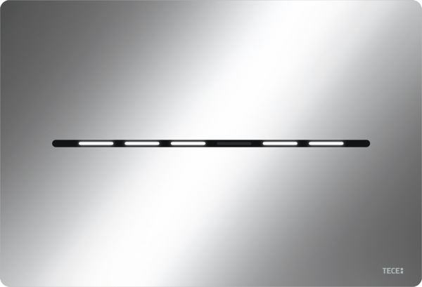 TECE TECEsolid WC-Elektronik mit berührungsloser Auslösung, 12 V-Netz, Chrom glänzend #9240451