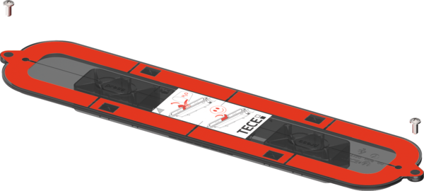 TECE TECEdrainprofile Bauzeitschutzdeckel für Abläufe, inkl. Befestigungschrauben #675016