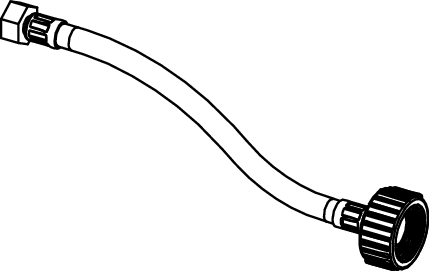 TECE TECE-Panzerschlauch M 30 für 8 cm Spülkästen #9820376
