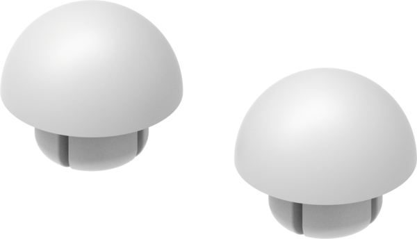 TECE TECE-Ersatzteil Deckel Auflagepuffer (2 Stück) #9820465