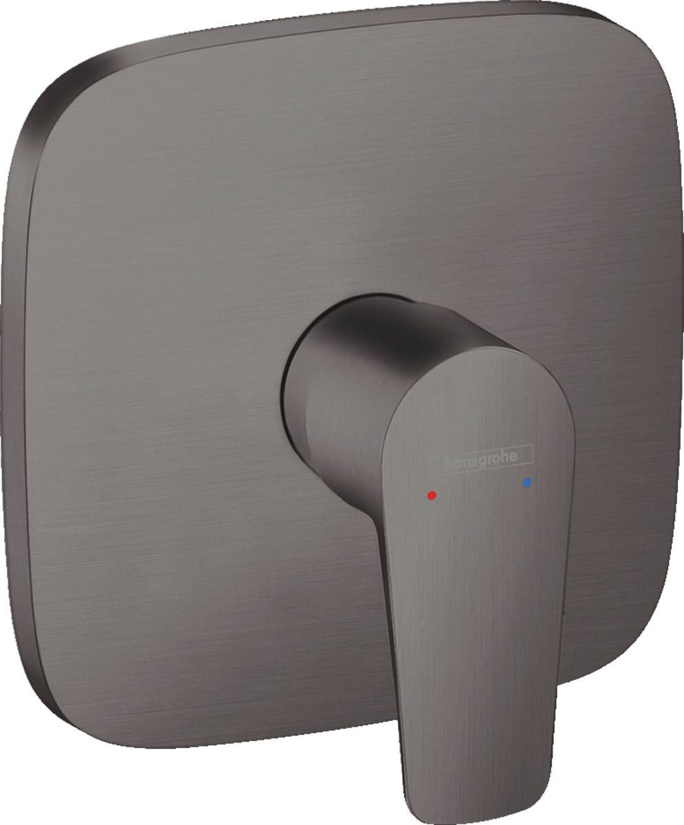 HANSGROHE Talis E Einhebel-Brausemischer Unterputz für iBox universal #71765340 - Brushed Black Chrome