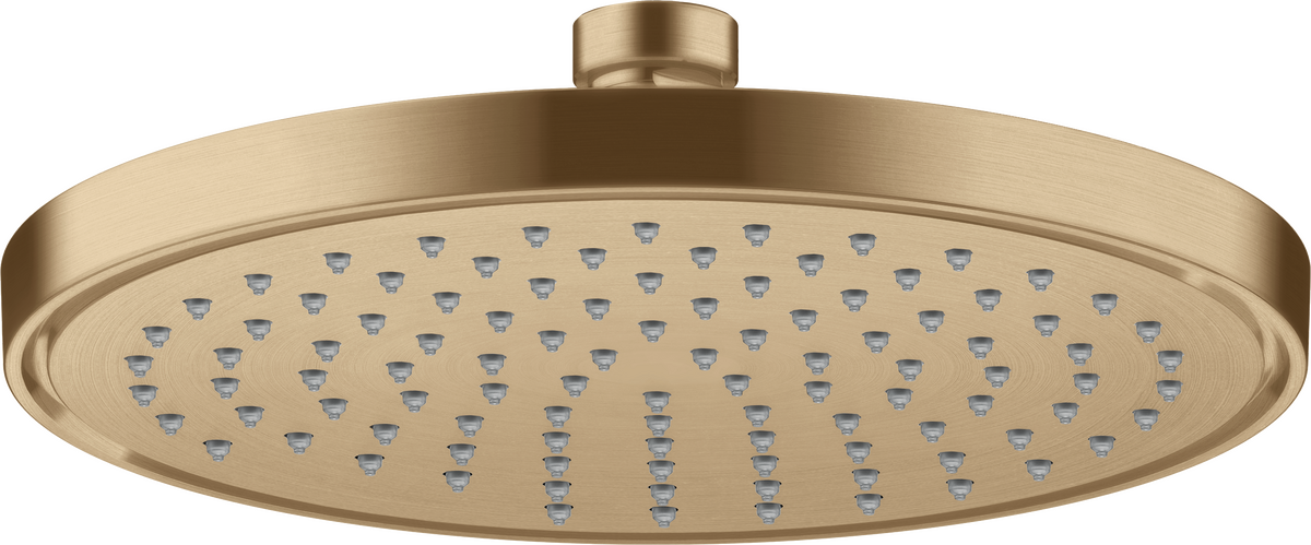 HANSGROHE AXOR ShowerSolutions Kopfbrause 220 1jet EcoSmart+ #35388140 - Brushed Bronze