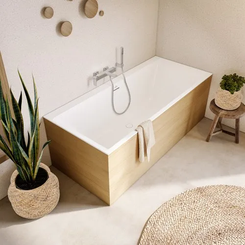 VILLEROY BOCH Subway 3.0 rechteckige Badewanne, 1800 x 800 mm, Stone White #UBQ180SBW2TDV-RW, Bild 3