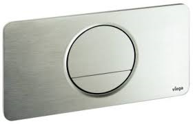 VIEGA Visign for Style 13 Betätigungsplatte 654535 / 8333.1 Kunststoff edelstahlfarben gebürstet