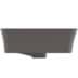 Bild von IDEAL STANDARD Ipalyss 55cm rectangular vessel washbasin with overflow, slate Grey Slate Grey E2078V5