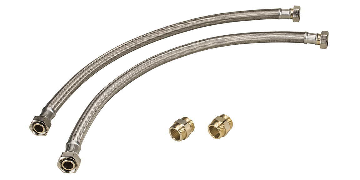 GRÜNBECK Verlängerungsset für VGX Verlängerung Flexschläuche 187860E