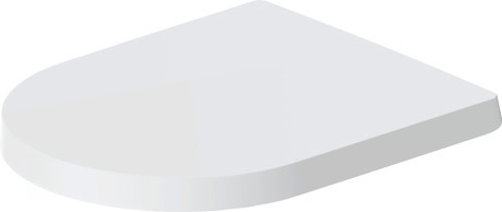 DURAVIT WC-Sitz 002199 Design by Philippe Starck #0021990000 - Farbe 00, Weiß 375 x 478 mm