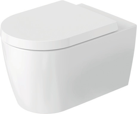 DURAVIT WC-Set wandhängend Hero Edition 490709 Design by Philippe Starck #490709ACA1 - © Farbe AA, Set Artikel: Wand WC, WC-Sitz, Artikel Nr.: 290709AA00, 0021990000, DuraShield, Weiß Glänzend, Tiefspüler, DuraFlush, Spülrand: spülrandlos, Abgang waagerecht, Sitzgarnitur abnehmbar, Absenkautomatik, Spülform: Tiefspüler, Spülprinzip: Verdrängung, Abgang waagerecht, Absenkautomatik, Spülwassermenge: 4/2 l, Befestigung inklusive: Durafix Pro, Kartonabmessungen: 400x475x595 mm, Unified Water Label (UWL) Klasse: 1 340 x 540 mm