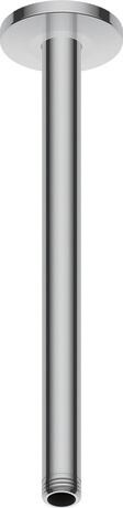 DURAVIT Deckenbrausearm, 300mm - chrom #UV0670026010