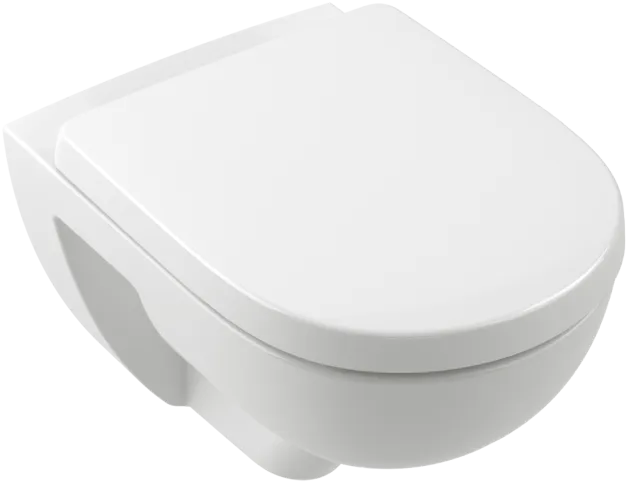 VILLEROY BOCH O.novo Combi-Pack, wandhängend, mit TwistFlush, Weiß Alpin #5660CL01