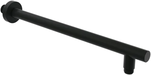 VILLEROY BOCH Universal Showers Regenbrausearm für Wandmontage Rund, Matt Black #TVC000453510K5