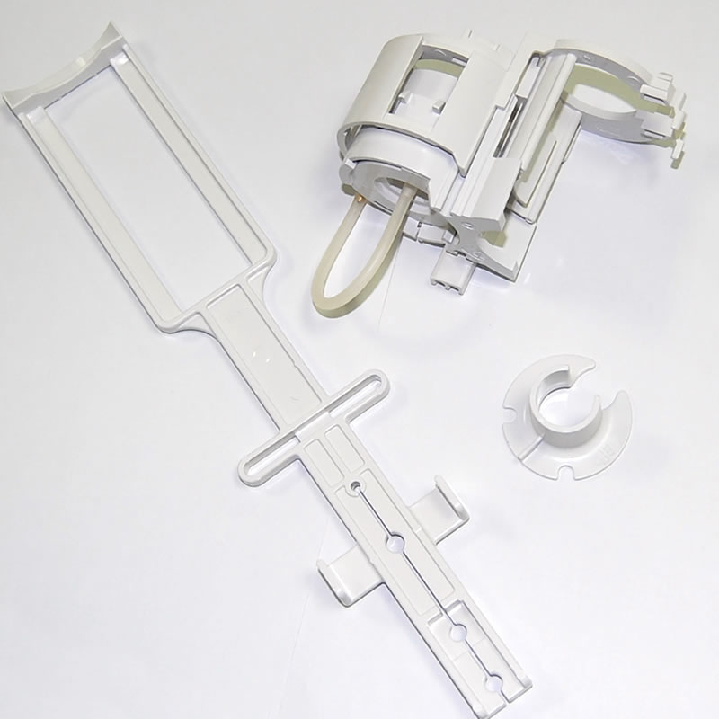 GEBERIT Spüleinheit für WC-Spülsteuerung mit pneumatischer Spülauslösung, Einzelspülung und Sigma Unterputzspülkasten 8 cm 241.335.00.1