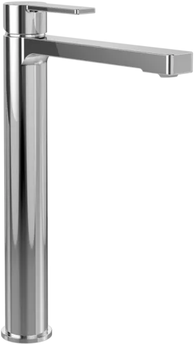 VILLEROY BOCH Architectura Einhebel-Waschtischarmatur erhöht mit Push-Open-Ablaufgarnitur, Chrom #TVW10300500061