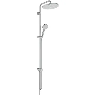 IDEAL STANDARD CERATWIST T25 - Duschsystem AP 260x501x1119 mm in chrom, 12.0 l/min (3 bar) - Variable Strahlarten #BE229AA - Chrom