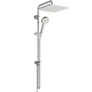 IDEAL STANDARD CERATWIST T25 - Duschsystem AP 260x501x759 mm in chrom, 8.0 l/min (3 bar) - Variable Strahlarten #BE232AA - Chrom