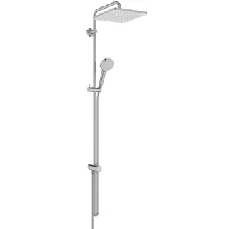 IDEAL STANDARD CERATWIST T25 - Duschsystem AP 260x501x1119 mm in chrom, 12.0 l/min (3 bar) - Variable Strahlarten #BE230AA - Chrom