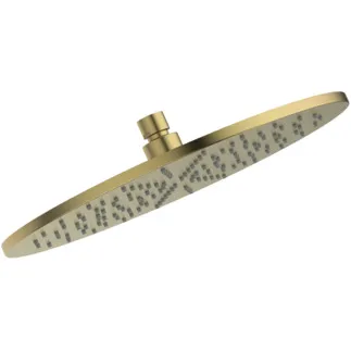IDEAL STANDARD IDEALRAIN - Kopfbrause 303x58x303 mm in brushed gold, 12 l/min (3 bar) - Strahlregler, Metall-Regenbrause, PVD Technologie #A5803A2 - Brushed Gold