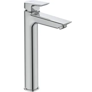 IDEAL STANDARD TESI - Waschtischarmatur 50x186x301 mm, 140 mm vertikaler Abstand bis Mitte Auslauf in chrom, 5 l/min (3 bar), ohne Ablaufgarnitur - EasyFix, Strahlregler, BlueStart, Durchflussbegrenzer, EPD, FirmaFlow, SmartShine Oberfläche, NF-zertifiziert #A6576AA - Chrom