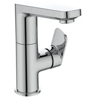 IDEAL STANDARD TONIC II - Waschtischarmatur 94x166.5x190 mm, 120 mm vertikaler Abstand bis Mitte Auslauf in chrom, 5 l/min (3 bar), ohne Ablaufgarnitur - EasyFix, Strahlregler, Einstellbarer Auslauf, Durchflussbegrenzer, EPD, FirmaFlow, SmartShine Oberfläche #A6476AA - Chrom