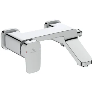 IDEAL STANDARD TONIC II - Badearmatur AP 233.5x175x97 mm, 160 mm vertikaler Abstand bis Mitte Auslauf in chrom, 22.0 l/min (3 bar) - Click-Technologie, EPD, FirmaFlow, SmartShine Oberfläche #A6338AA - Chrom