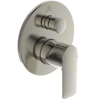 IDEAL STANDARD CONNECT AIR - Badearmatur UP Bausatz 2 163x90x192 mm in silver storm, Kit 1 required (A1000), 23.0 l/min (3 bar) - Click-Technologie, PVD Technologie. BITTE BEACHTEN SIE: Dieses Produkt wird aus dem Sortiment genommen und durch A8740GN ersetzt. #A7057GN - Edelstahl