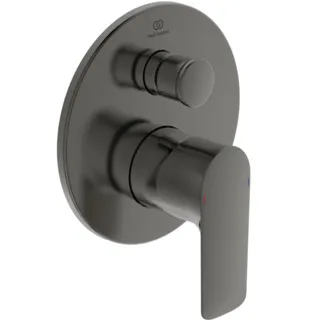 IDEAL STANDARD CONNECT AIR - Badearmatur UP Bausatz 2 163x90x192 mm in magnetic grey, Kit 1 required (A1000), 23.0 l/min (3 bar) - Click-Technologie, EPD, PVD Technologie. BITTE BEACHTEN SIE: Dieses Produkt wird aus dem Sortiment genommen und durch A8741A5 ersetzt. #A7035A5 - Magnetic Grey
